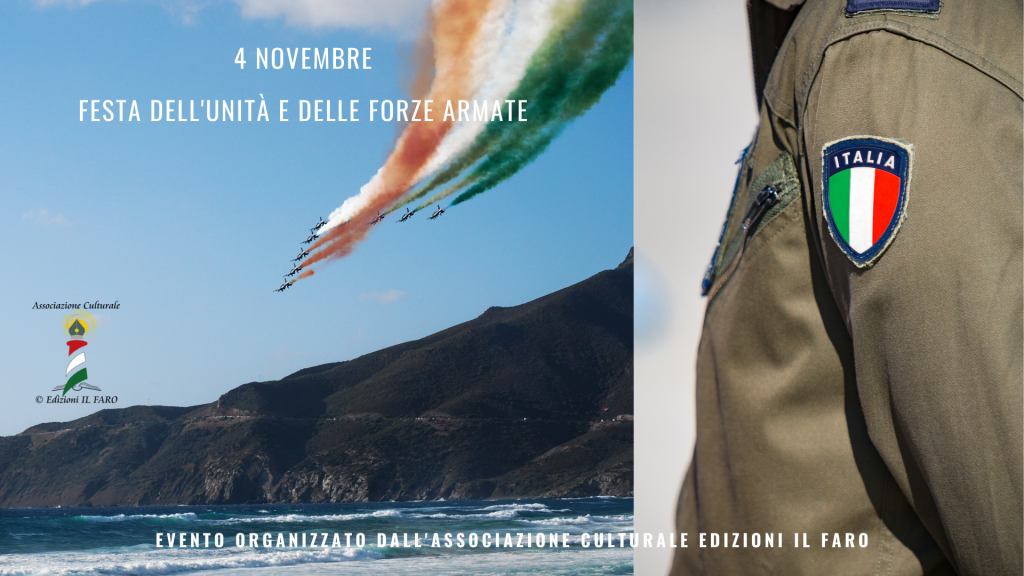 Giornata nazionale delle forze armate, associazione culturale edizioni il faro, roma, eventi online